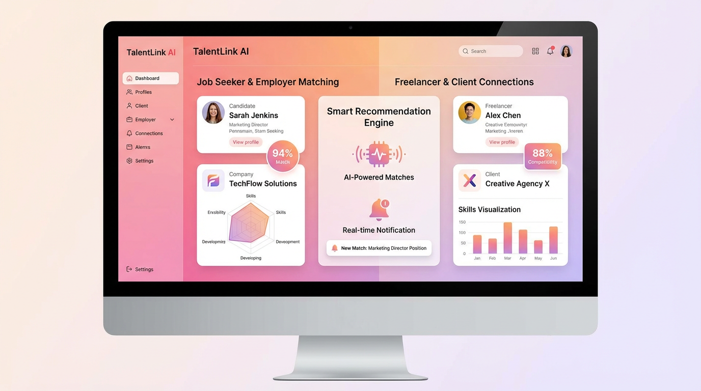 フリーランス管理システム（AIマッチング機能搭載）